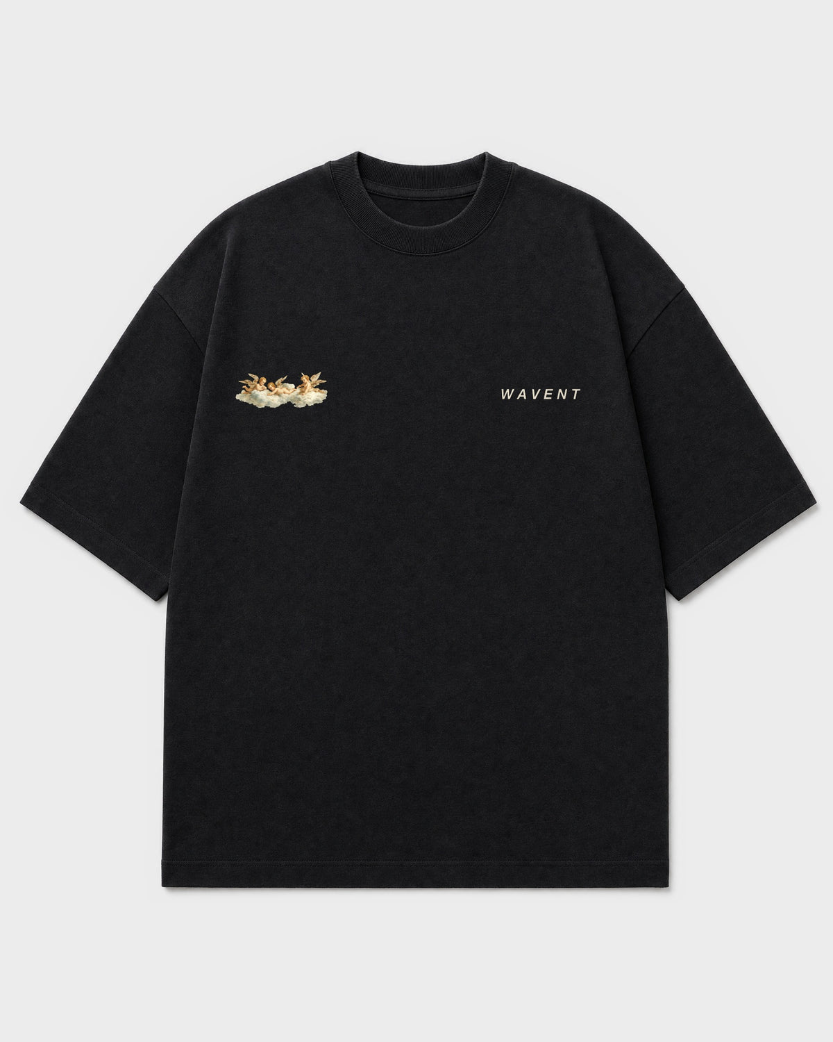 Camiseta Oversize Human de Wavent, frente