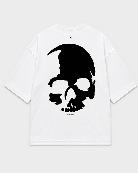Camiseta Oversize White de Wavent, espalda